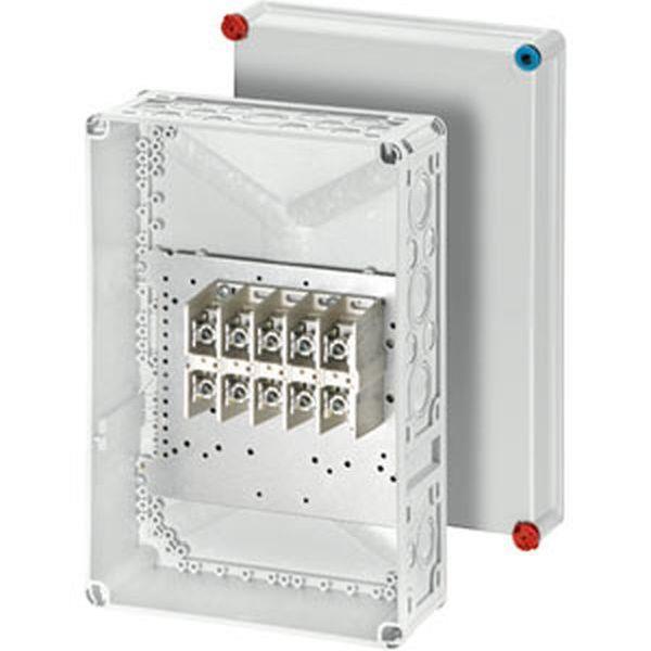 Hensel Kabelabzweigkasten 16-150 qmm 3phasig, 5pol. Klemme