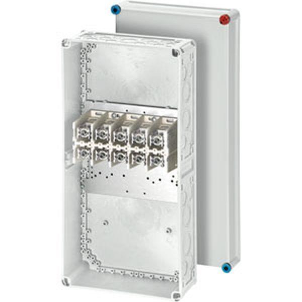 Hensel Kabelabzweigkasten 25-240 qmm 3phasig, 5pol. Klemme