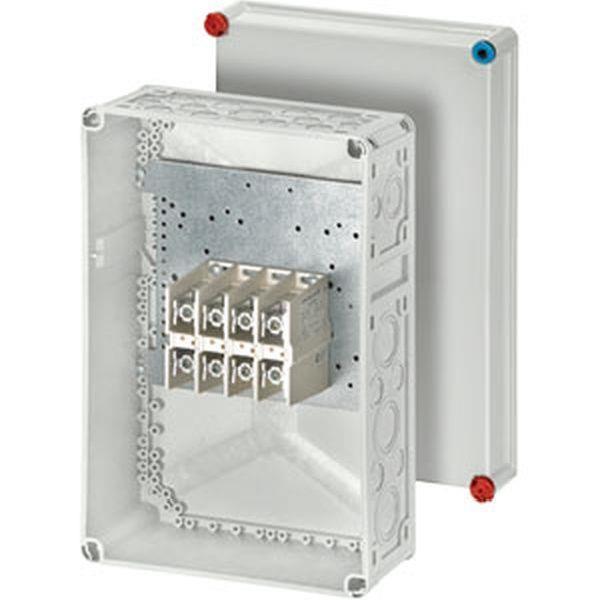 Hensel Kabelabzweigkasten 16-150 qmm 3phasig, 4pol. Klemme