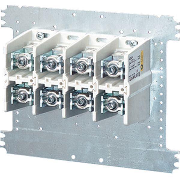 Hensel Einspeisungsklemme, 240 qmm, 4polig, auf Einbauplatte
