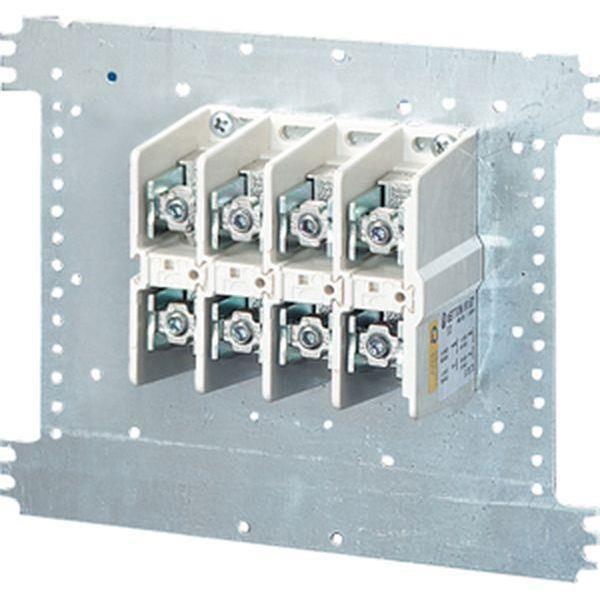 Hensel Einspeisungsklemme, 150 qmm, 4polig, auf Einbauplatte