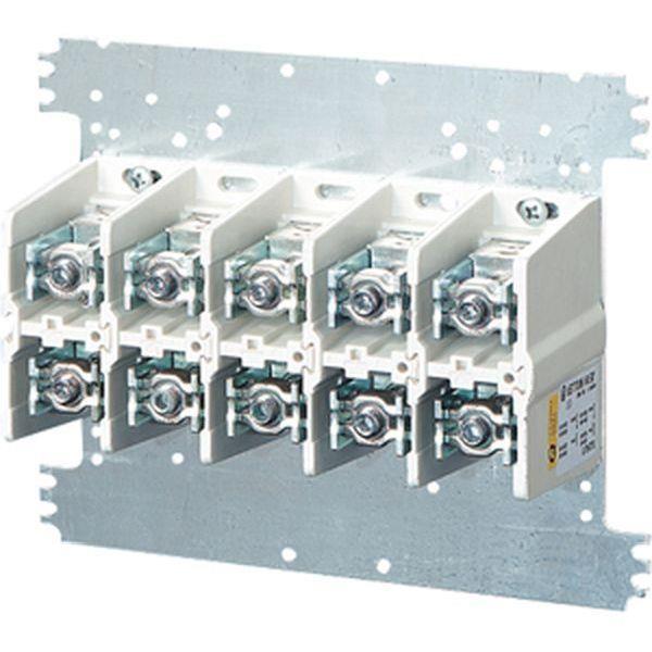 Hensel Einspeisungsklemme, 240 qmm, 5polig, auf Einbauplatte