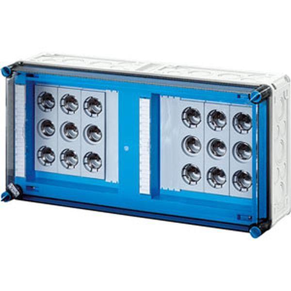 Hensel Mi-Sicherungsgehäuse, 6x3x63A, DIII, E33 auf Sammelschiene 630 A, 5polig