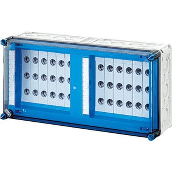 Hensel Mi-Sicherungsgehäuse, 12x3x63A, D02, E18 auf Sammelschiene 630 A, 5polig