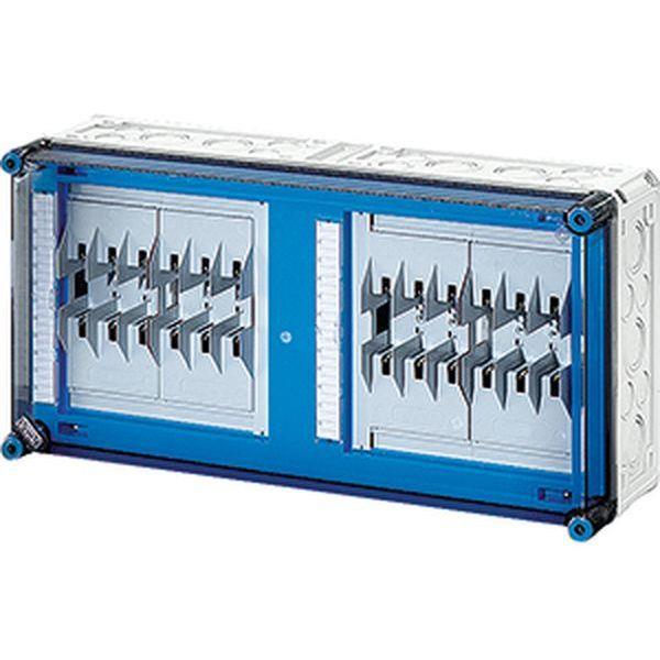 Hensel Mi-NH-Sicherungsgehäuse 4xNH 00, 3polig, Sammelsch. 400 A, 5polig