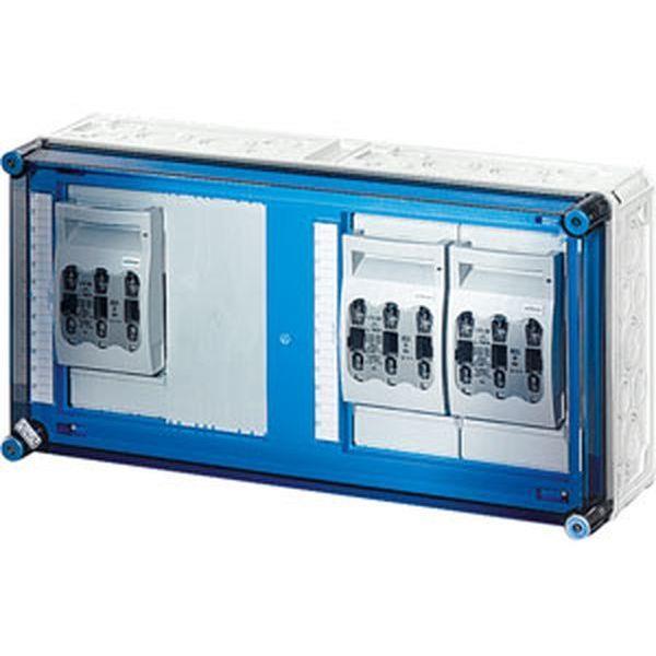 Hensel Mi-NH-Sicherungslasttrennschaltergehäuse , 3x3xNH00,a. Sammels., 630A, 5p