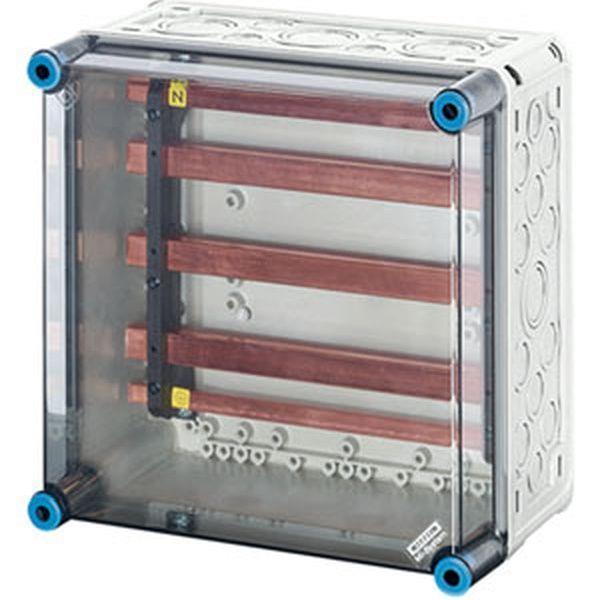 Hensel Mi-Sammelschienengehäuse 300x300mm, Sammelschienen 400 A, 5polig
