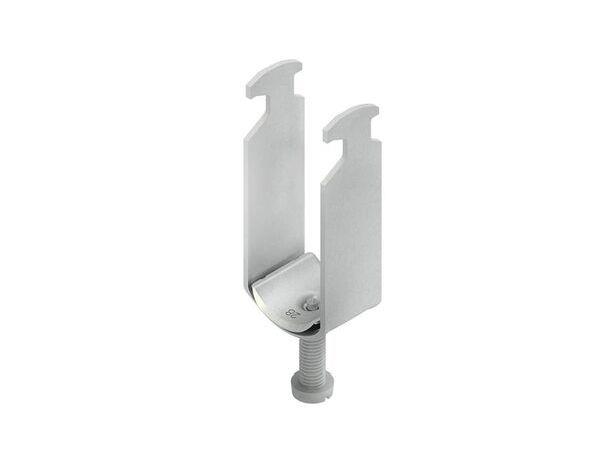 Niedax Hammerfuss-Bügelschelle für Kabel-D: 18-22mm Aluminium