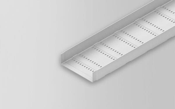 Niedax GFK-Kabelrinne 110x400x3000mm angeformter Verbinder