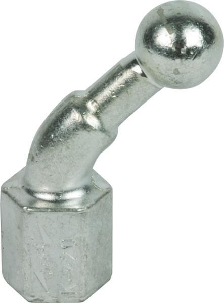 Kugelfestpunkt D 20mm 45° abgewinkelt