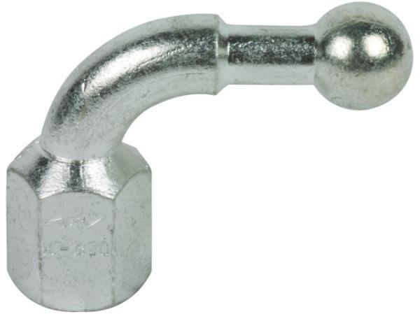 Kugelfestpunkt D 20mm 90° abgewinkelt