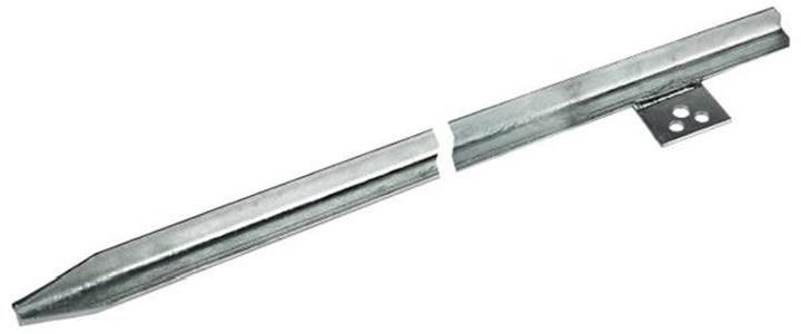 Dehn Profilstaberder 635250 L 2500mm m.Anschlussbohrungen