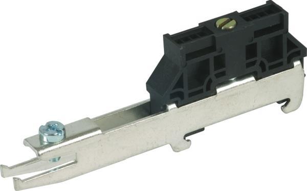 Dehn S-Halter einseitig  Stahl verzinnt 919012 f. Sammelsch. 18x3mm SH1 18X3 ST