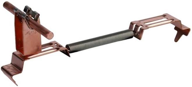 Dehn Dachleitungshalter 206247 SPANNgrip H=32mm Cu