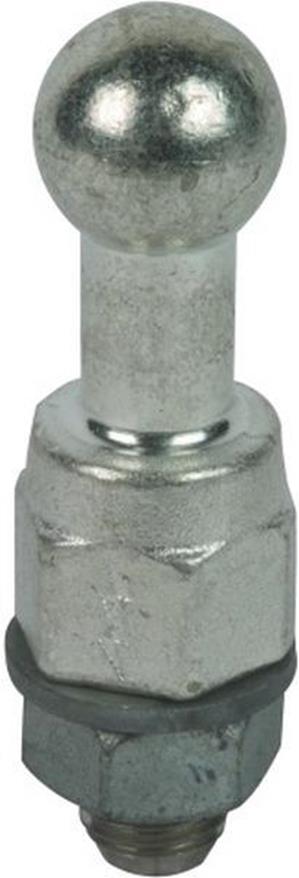 Kugelfestpunkt D 25mm gerade m. Gewinde-