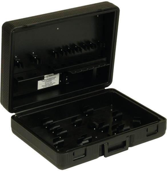 Kunststoffkoffer leer, m.Haltevor.