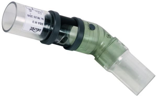 Saugschlauchadapter gewink. D 40 mm