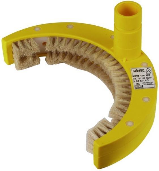 Halbrundbürste z. Absaugen D 190 mm