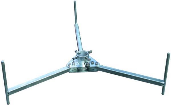 Dreibeinstativ klappbar für Fangstangen D 40mm L 4-5,5m NW 10° St/tZn