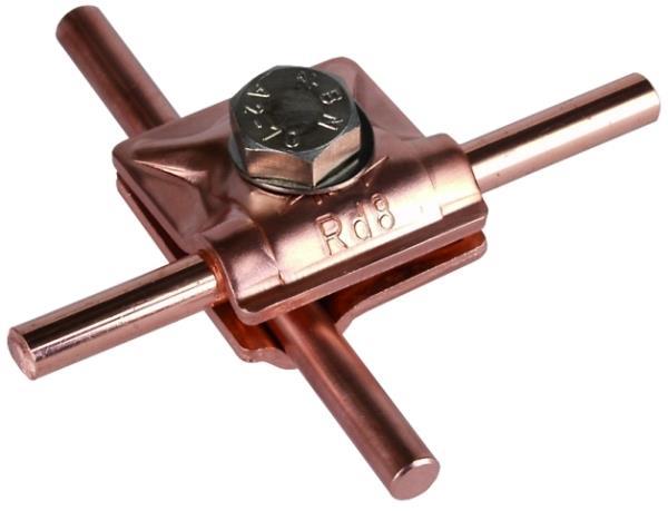MV-Klemme Cu f. Rd 8mm