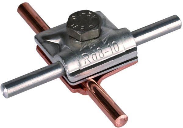 Dehn Zweimetall-MV-Klemme 390657 CU-AL für RD8/10mm