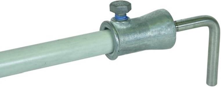 Dehn Befestigungs-Adapter 90 Grad NIRO 106341 NIRO 90Grad m. Buchse ZG