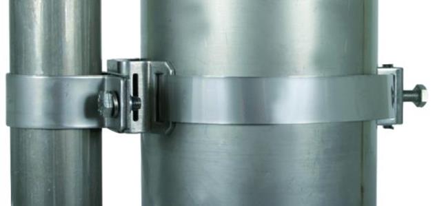 Dehn Befestigungsschelle 105360 m.Spannband D 90-300mm f.DEHNiso-