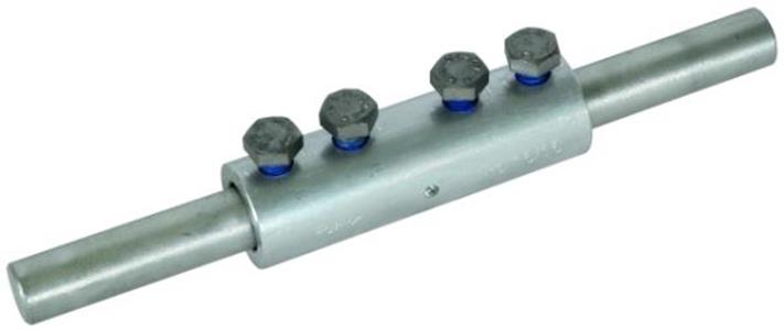 Dehn Verbindungsmuffe 385216 m. 4 Schrauben M6x12mm