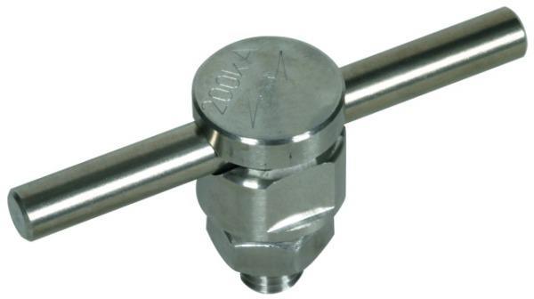 Dehn KS-Verbinder NIRO 200kA f. Rd 10mm Dehn KS-Verbinder NIRO 200kA f. Rd 10mm