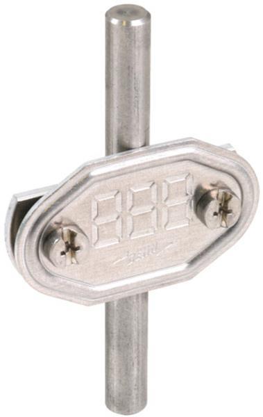 Dehn Nummernschild NS 7.10 FL30 7SEG AL für Rd 7-10 / Fl 30