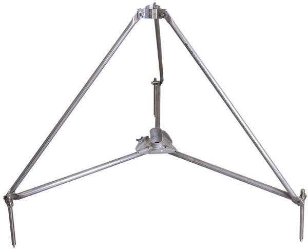 Dehn Dreibeinstativ DBS KB D50 RA680 V2A mit Halbschale