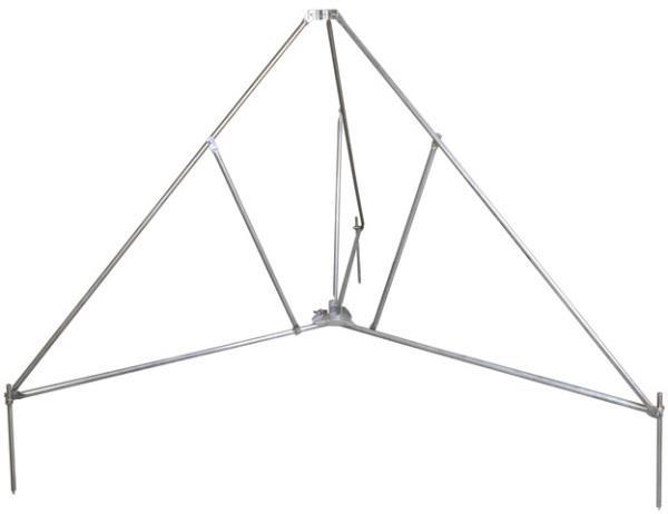 Dehn Dreibeinstativ DBS KB D50 RA1330 V2A mit Halbschale