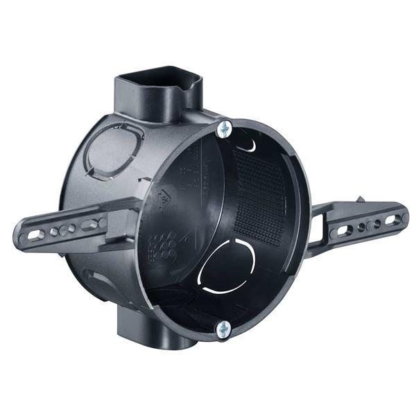 Kaiser Unterputz Geräte-Verbindungsdose, für Nagelbefestigung, mit Geräteschraub