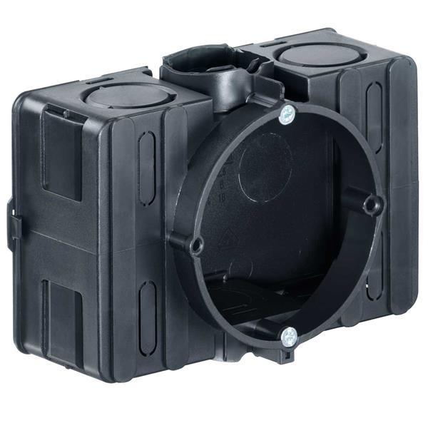 Kaiser Unterputz Geräte-Verbindungsdose, mit seitlichen Räumen für Verbindungen,