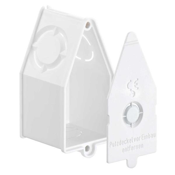 Kaiser Unterputz Wandleuchten-Anschlussdose, 60 x 32 x 30 mm, mit Deckel