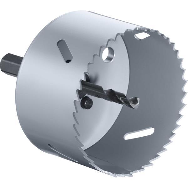 Kaiser Werkzeug Bi-Metall-Fräser Ø 79 mm, für Bohrmaschinen mit 13mm Bohrfutter,