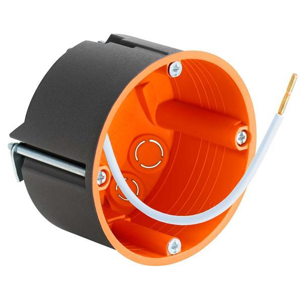 Kaiser Hohlwand Gerätedose, abgeschirmt, mit Geräteschrauben