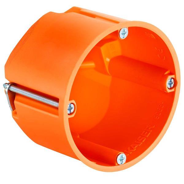 Kaiser Hohlwand Geräte-Verbindungsdose, luftdicht, mit Geräteschrauben, Tiefe 66