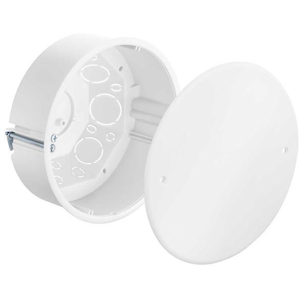 Kaiser Hohlwand Verbindungsdose Ø 120 mm, halogenfrei, mit Deckel