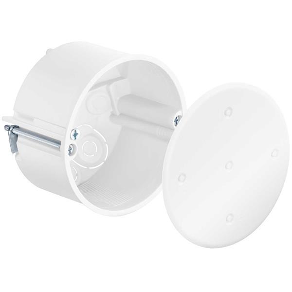 Kaiser Hohlwand Verbindungsdose Ø 74 mm, halogenfrei, mit Deckel