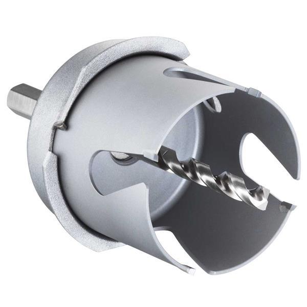 Kaiser Werkzeug Hartmetall Fräser, Ø 68 mm, mit Randversenker, mit Spiralbohrer,