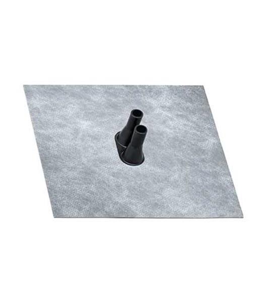 Kaiser Doppel-Leitungsmanschette Ø 8-11 mm, Vlies-Butyl Dichtungsmanschette, für