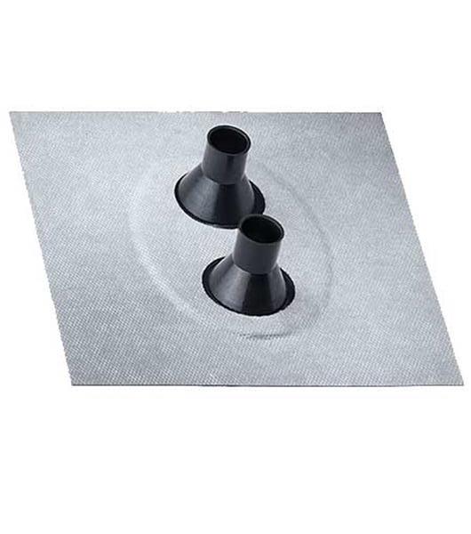 Kaiser Doppel-Rohrmanschette Ø 15-22 mm, Vlies-Butyl Dichtungsmanschette, für Ro