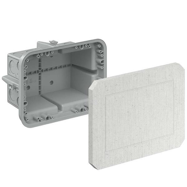 Kaiser Betonbau, Universal-Einbaugehäuse, mit Mineralfaserplatte 258x188x135 mm