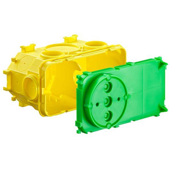 Kaiser Betonbau, Electronic-Dose, 2-teilig, mit Trennwand, mit Putzhaut, Auslass