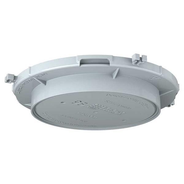 Kaiser Einbaugehäuse, HaloX® 100 Frontteil, Einbaudurchmesser Ø 95 mm für Ortbet