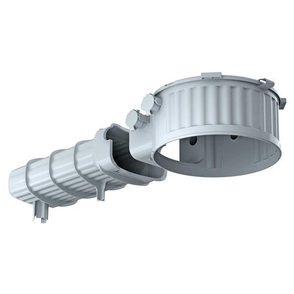 Kaiser Einbaugehäuse, HaloX® 180 mit Tunnel 325