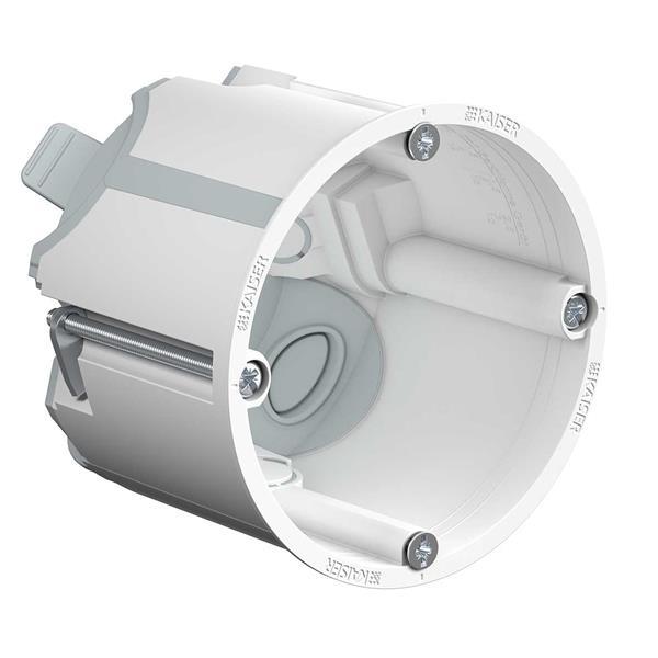 Kaiser Hohlwand, Geräte-Verbindungsdose, Schallschutz, Ø 68 mm, halogenfrei