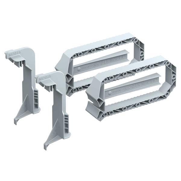 Kaiser Einbaugehäuse, HaloX® 100, Prefix® Montageset 2-fach, Wandeinbau