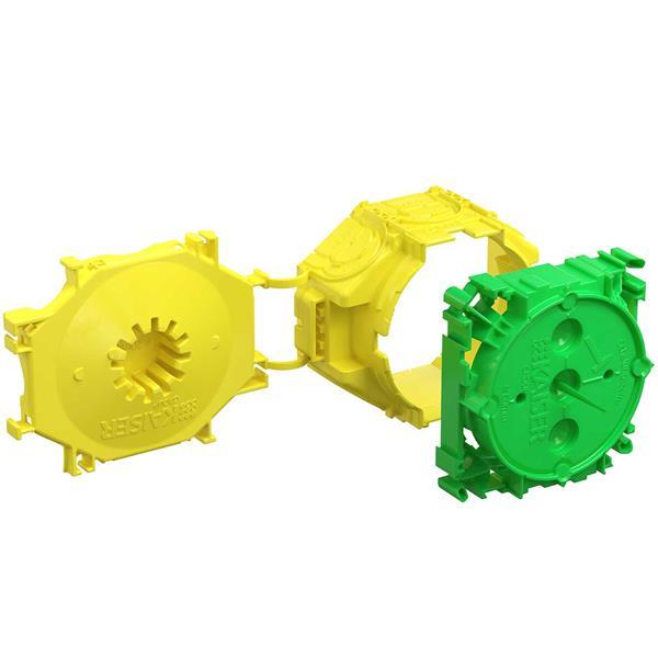 Kaiser Betonbau, B1 Gerätedose, 2-teilig, Einbauöffnung Ø 60 mm, Tiefe 59 mm, mi